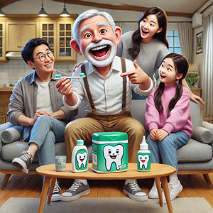 뜨거운 국 이가 아파요