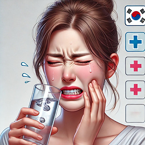 뜨거운 거 마실때 이 시림