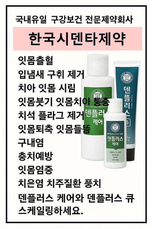 잇몸이 헐었을때